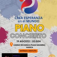 CONCIERTO PIANO EN EL CASINO DE HUESCA "WORLD PIANO CONNECTION"