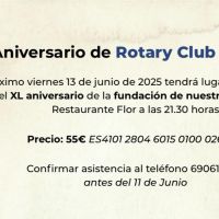 CELEBRACIÓN DEL 40 ANIVERSARIO DEL ROTARY CLUB DE HUESCA